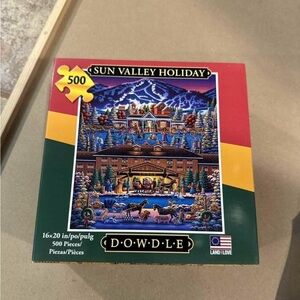 Dowdle “Sun Valley Holiday” Puzzle - 500 Pieces